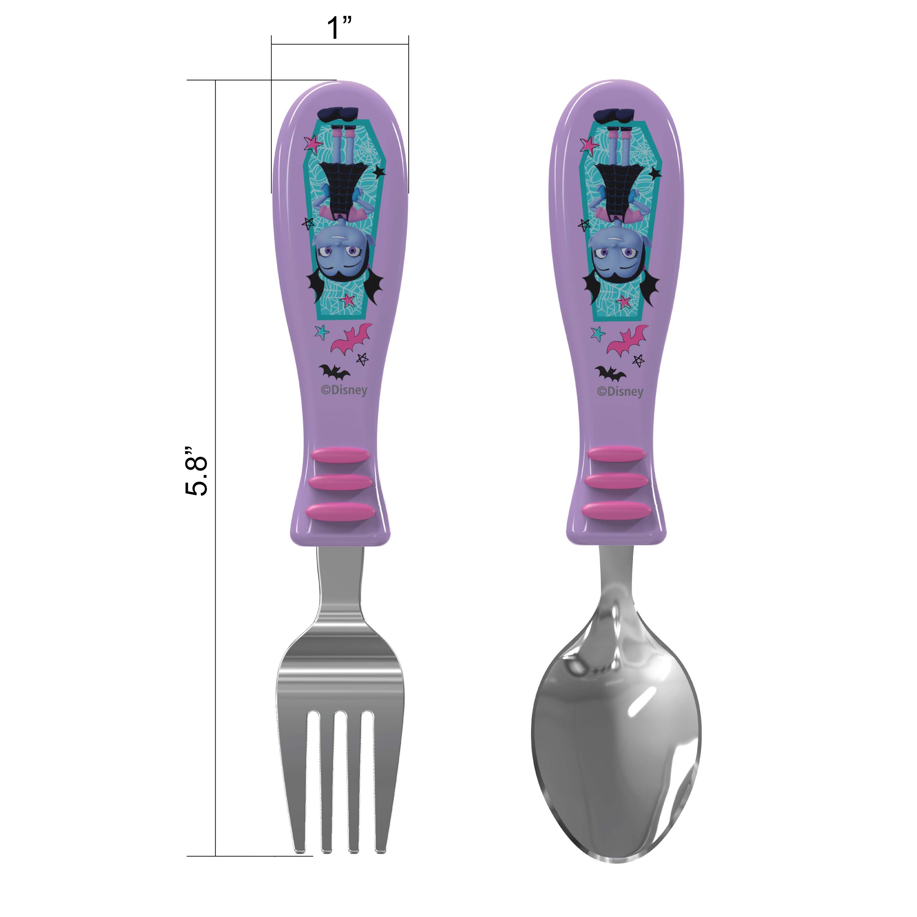 Disney Jr. Kid’s Flatware, Vampirina, 2-piece set slideshow image 4 Disney Jr. Kid’s Flatware, Vampirina, 2-piece set slideshow image 4