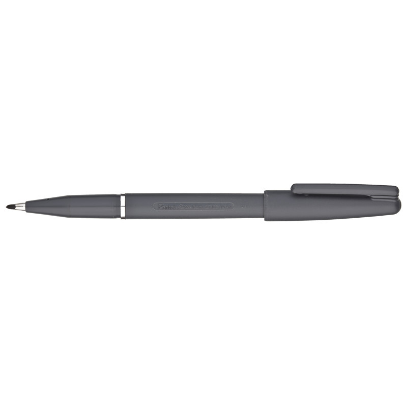 Sign Pen with Pigment Ink, Black Ink, Pack of 12