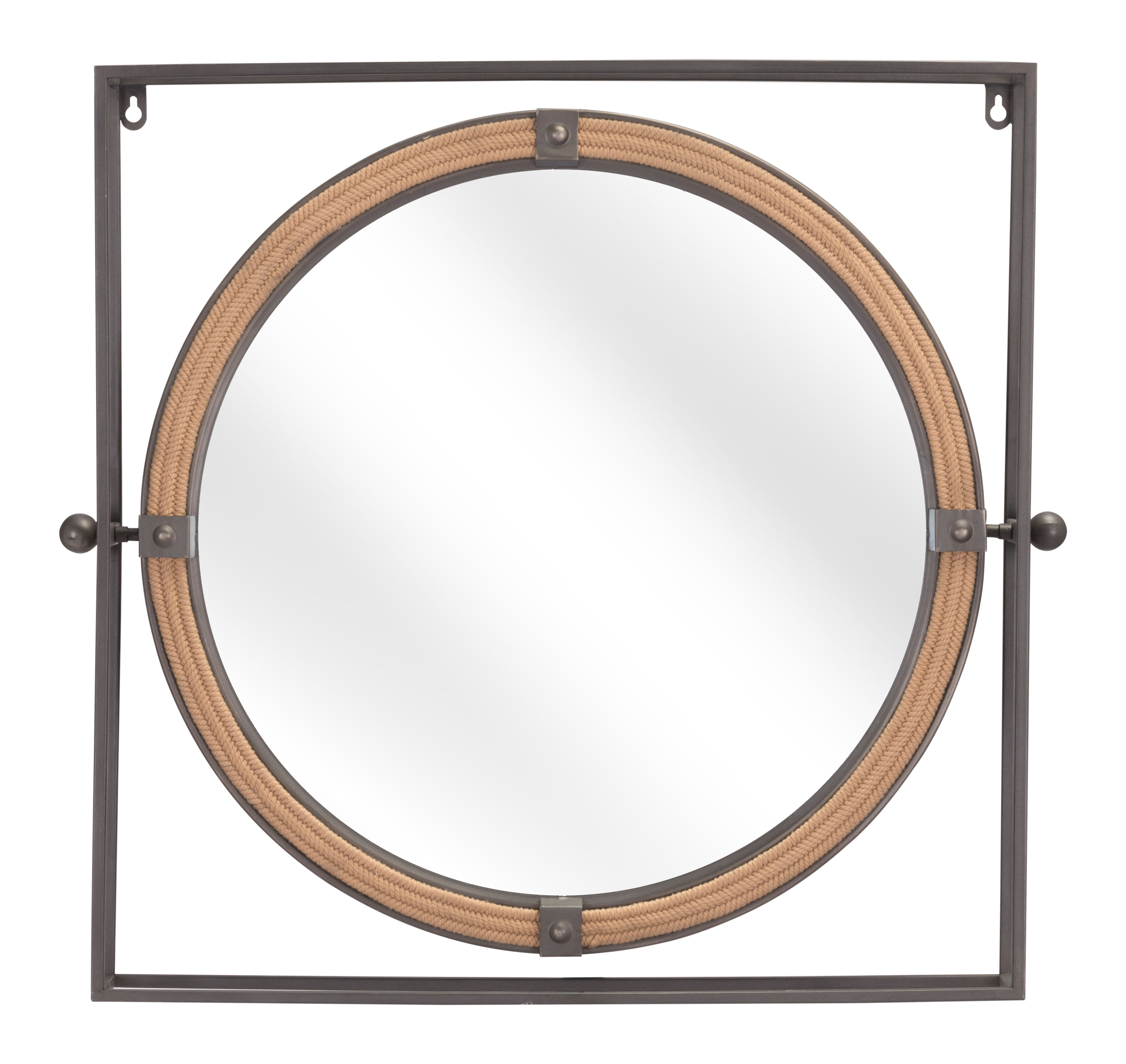 Capell Mirror Antique Gray product image