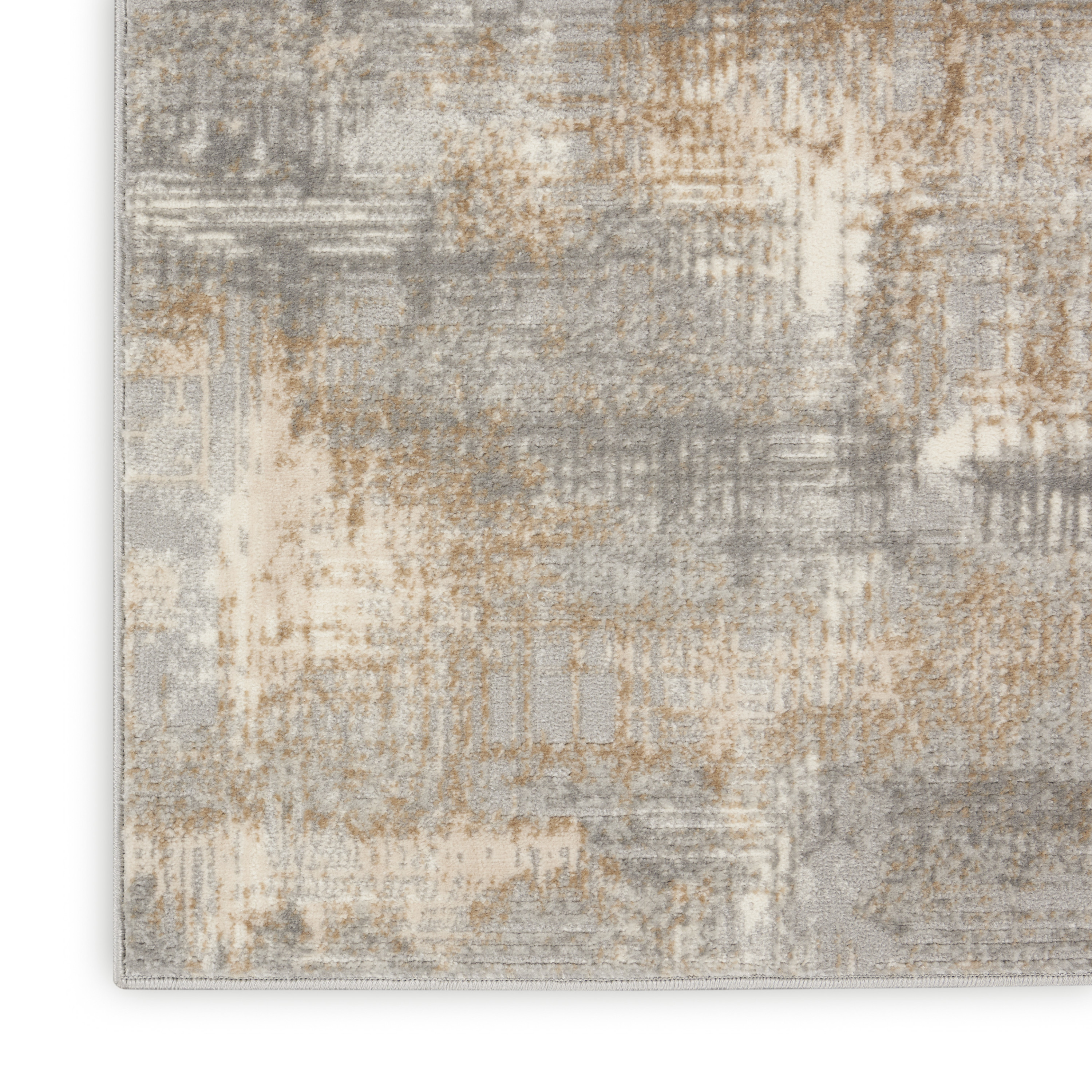 Calvin Klein CK950 Rush 9' x 12' Grey Beige Modern Indoor Rug