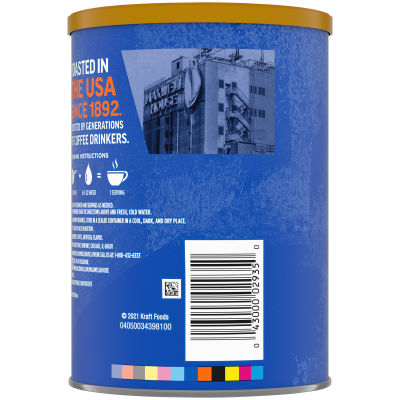 Maxwell House Hazelnut Ground Coffee 11 oz Canister