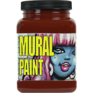 Mural Paint, Pint, Dirt (Burnt Sienna)