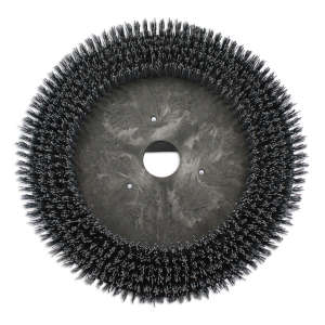 Hillyard, 17", Abrasive Disc Brush, 80 Grit Tynex, Gray