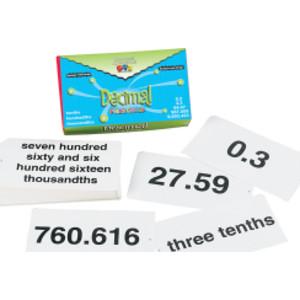 Decimal Flash Cards