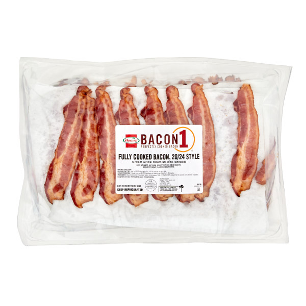 HORMEL(r) BACON 1(tm) 20/24 Style 288 Sl . C1CB - Front Center Inner Pack (Hi Res)