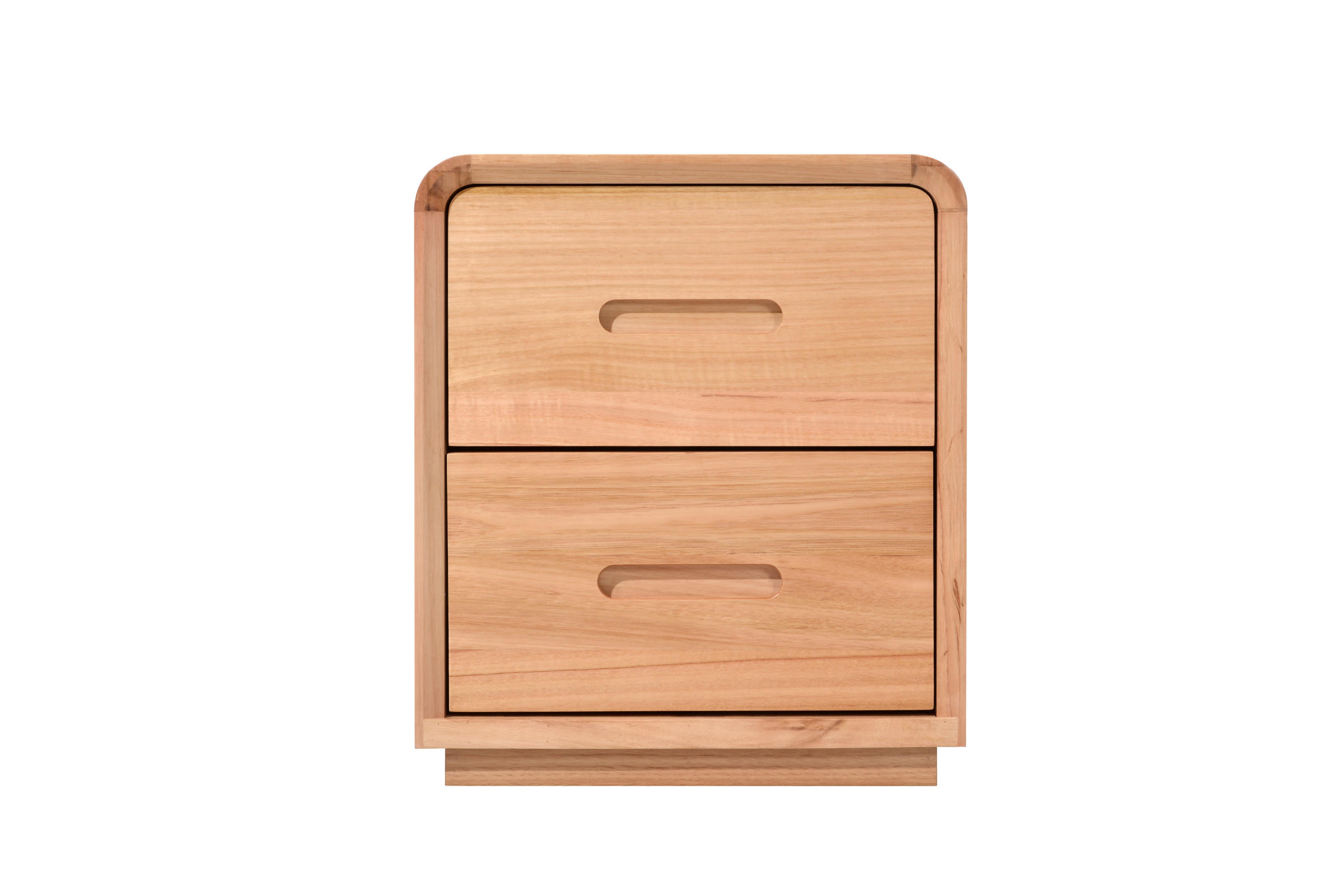 Product image of the  Valentine Bedside Table (2 Drawer), Natural from Forty Winks