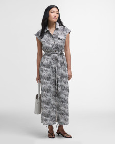Romy Maxi Dress Monochrome Print