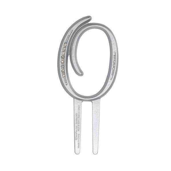 2.5" O Diamond Letter Monogram