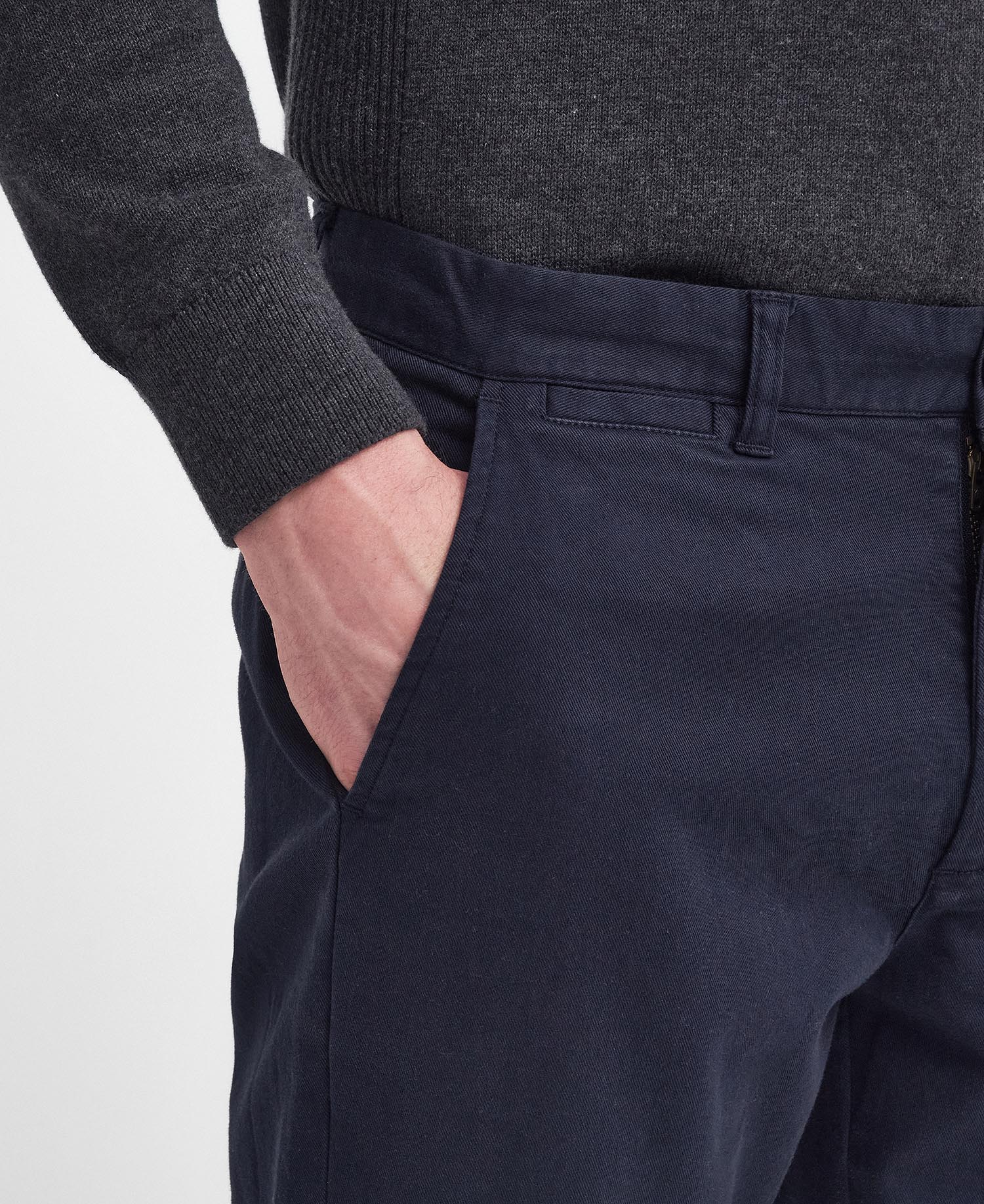 Washed Stretch Tailored Trousers image number 3