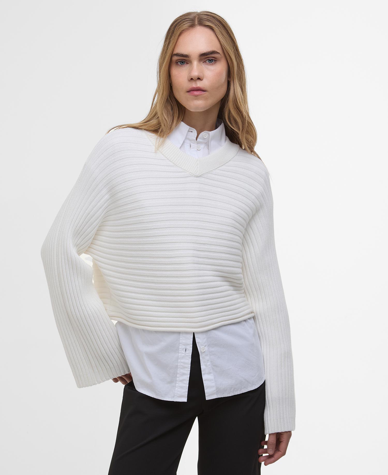 Maglione Zola con scollo a V image number 0