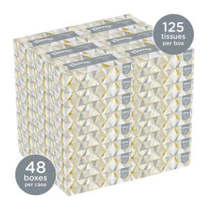 KIM21606, Kimberly Clark, Kleenex, Facial Tissue, 2 ply, White