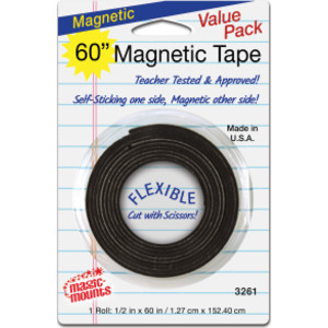 Magnetic Tape, 1/2" x 60" Roll