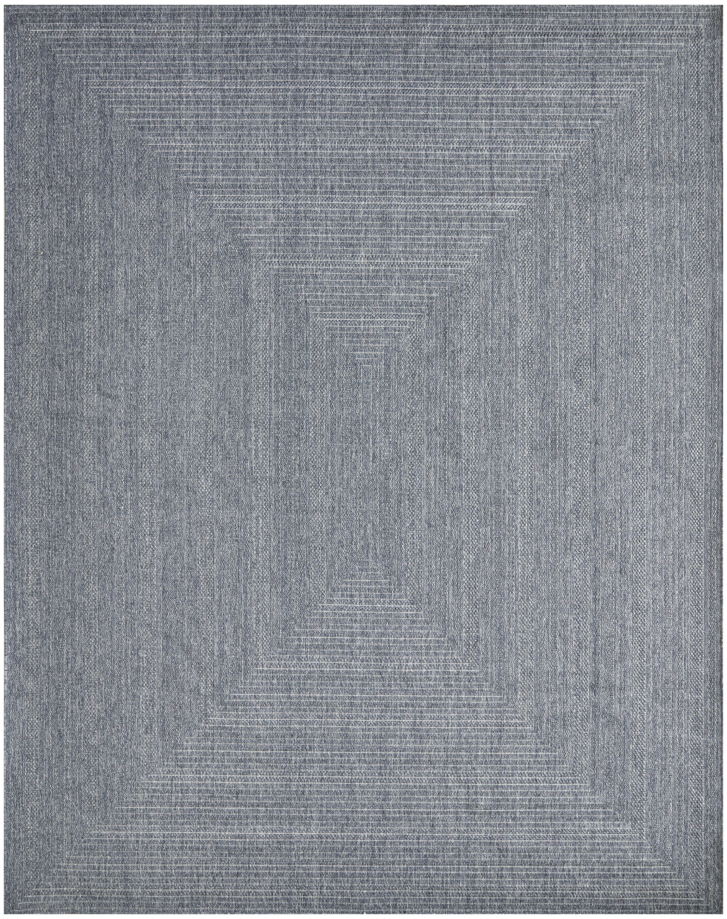 Nourison Tulum 9' x 12' Denim Outdoor Rug