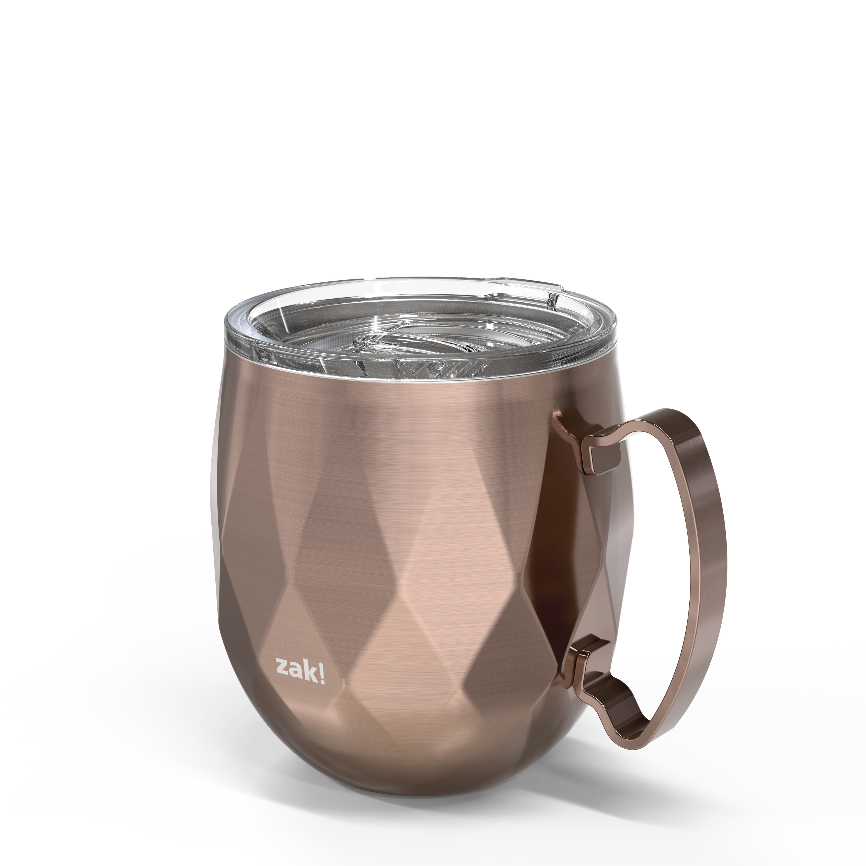 Fractal 19 ounce Vacuum Insulated Stainless Steel Tumbler, Rose Gold