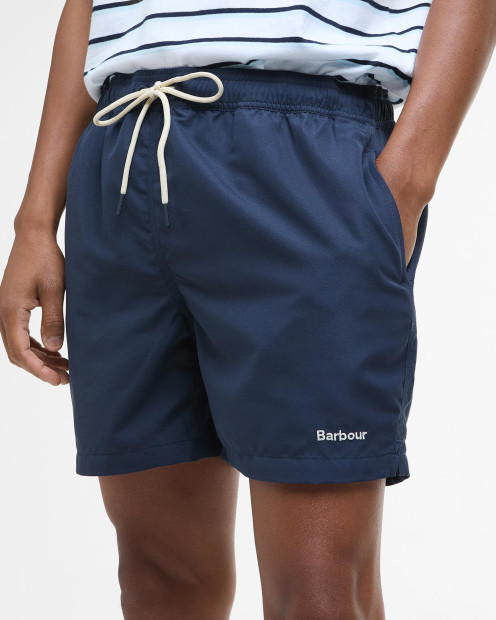 Staple Logo 7" Swim Shorts Classic Navy