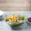 Large Square Clear Cubic Acrylic Bowls