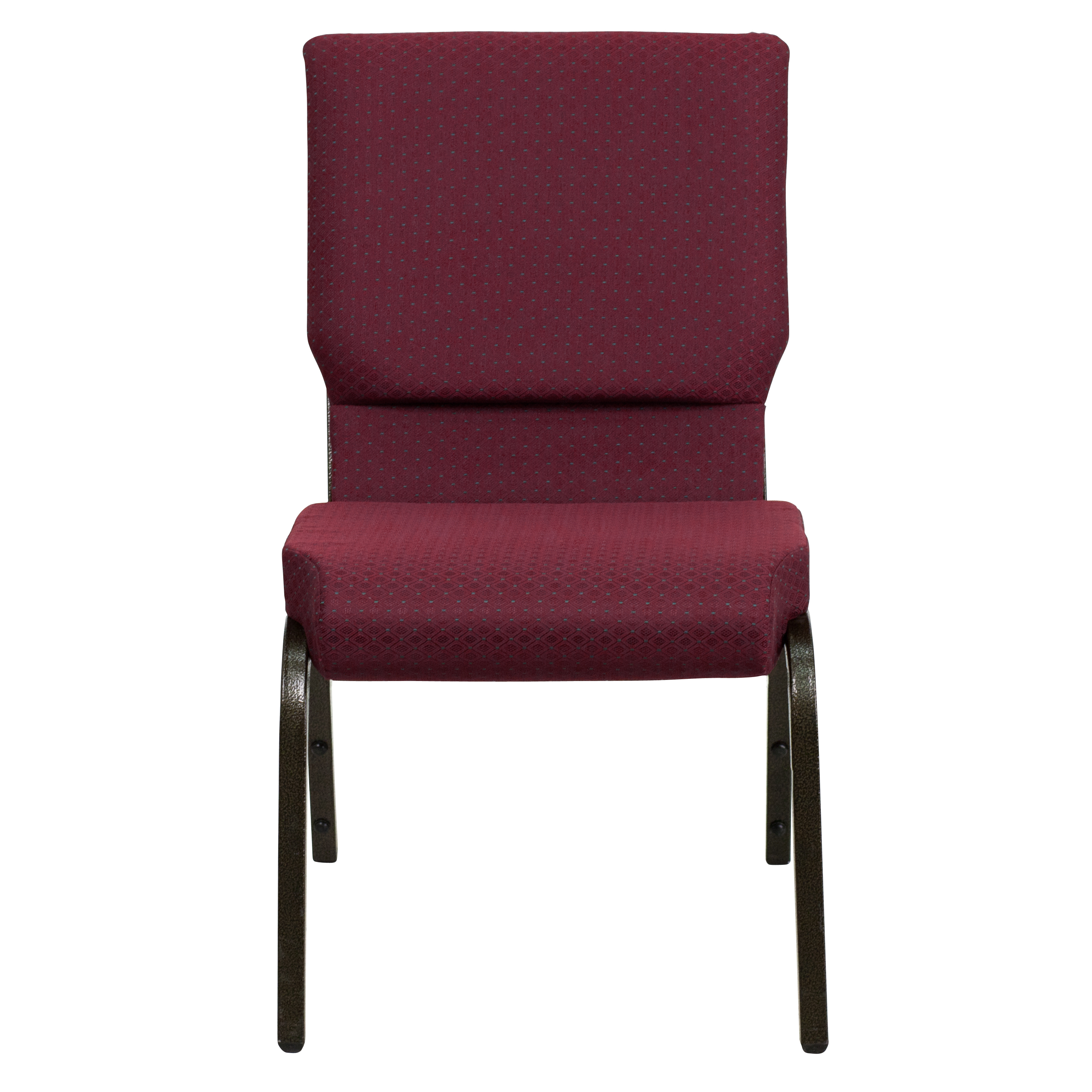 HERCULES Series 18.5''W Stacking Church Chair in Purple Fabric - Gold Vein Frame - Picture 126 of 140