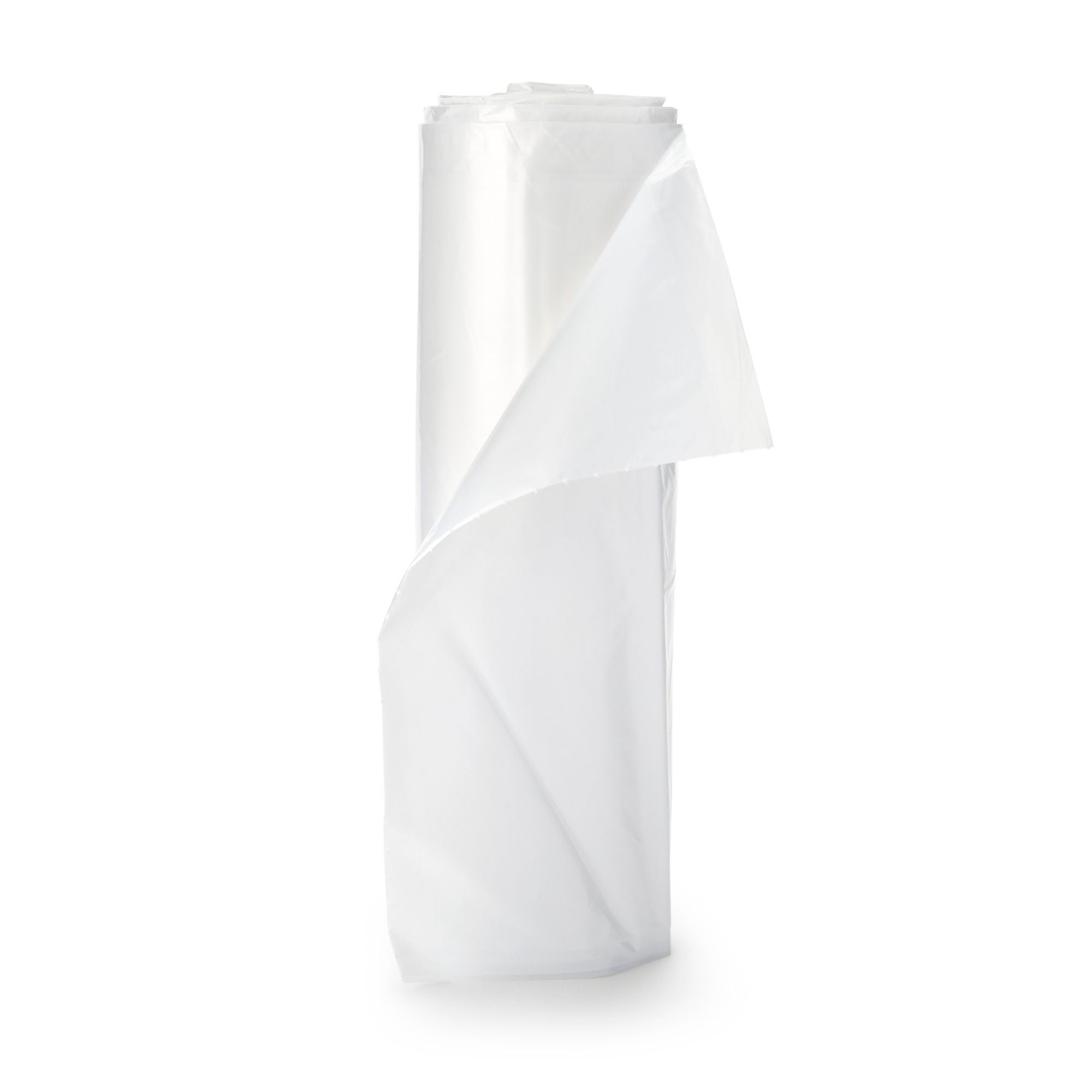 McKesson Super Plus Duty Trash Bag, Clear, 45-gallon Capacity