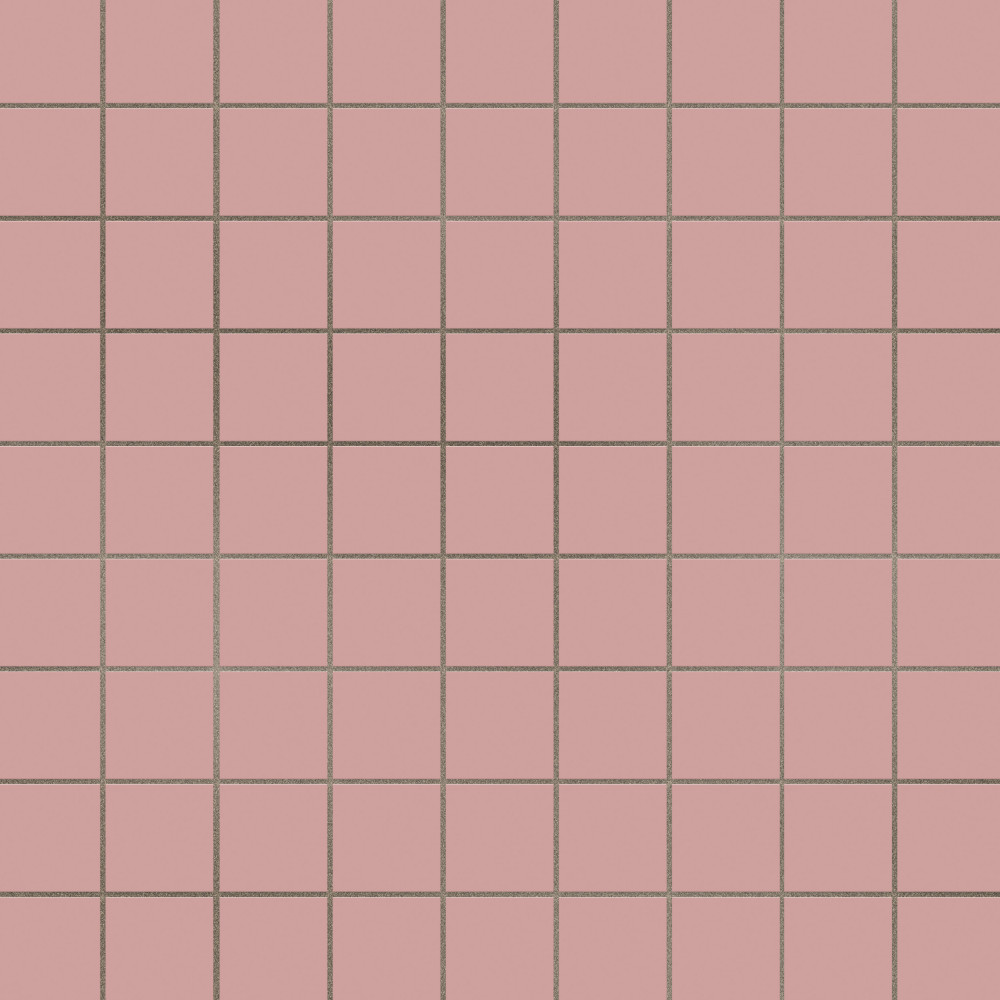 Vaudeville Taco Pink 1-5/8 in. x 1-5/8 in. Porcelain Floor and Wall Tile