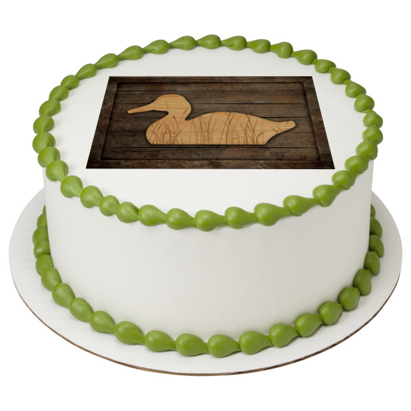 Vintage Duck PhotoCake® Edible Image®