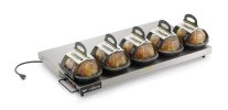 48-inch 120-volt Cayenne® left-aligned heated shelf