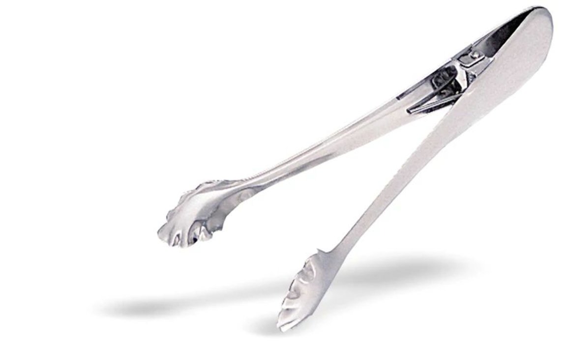 Pinzas de hielo de acero inoxidable de 18.5 centímetros