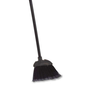 Rubbermaid Commercial, Executive Series™, 7.5in, Lobby Broom, Vinyl Handle, Polypropylene Bristles, Black