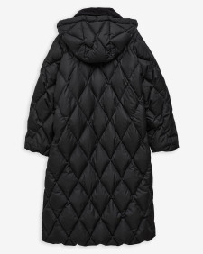 Longline Yasmin Down Puffer Jacket Black