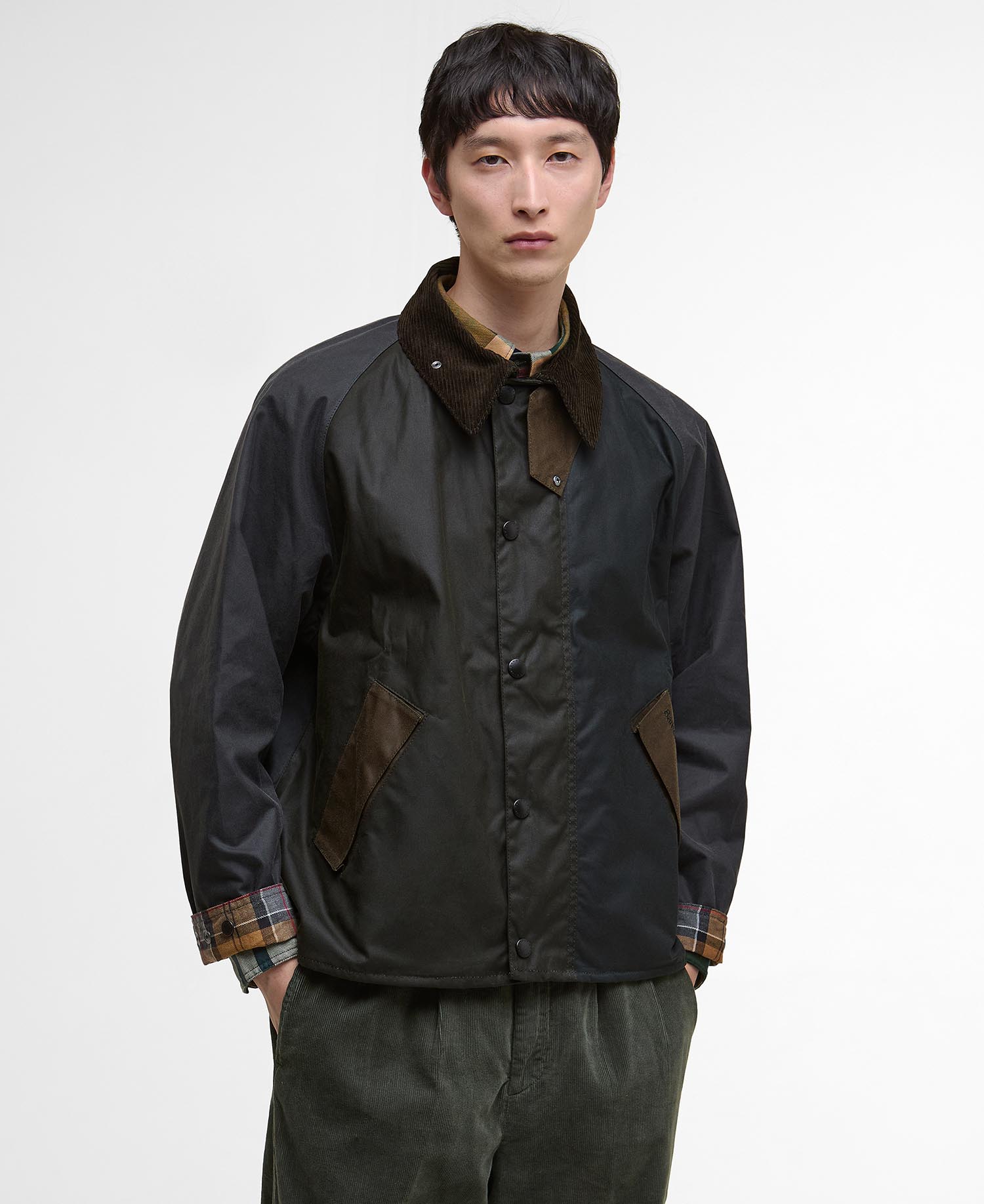 Patchwork Transport Waxed Jacket image number 0