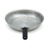 12-inch Wear-Ever® rivetless fry pan in natural finish and silicone handle