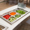 Half-size 2 ½-inch-deep Super Pan® stainless steel Super Shapes hexagon wild pan