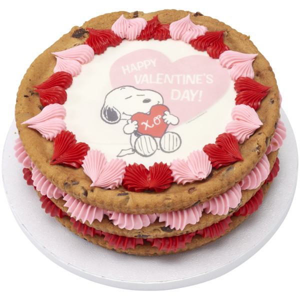 Peanuts® Snoopy® Happy Valentine's Day PhotoCake® Edible Image®