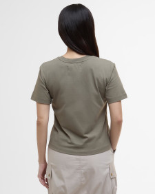 Farne Pocket T-Shirt Dusky Green