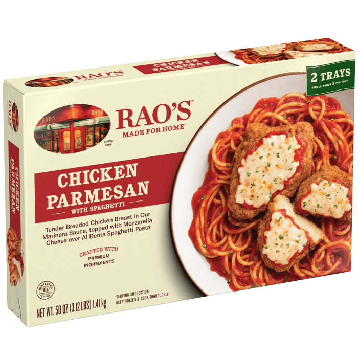 Chicken Parmesan with Spaghetti Frozen Meal, 50 oz - Left angle Image