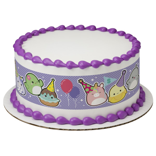 Squishmallows Squish Sparkle!  PhotoCake® Edible Image® Strips