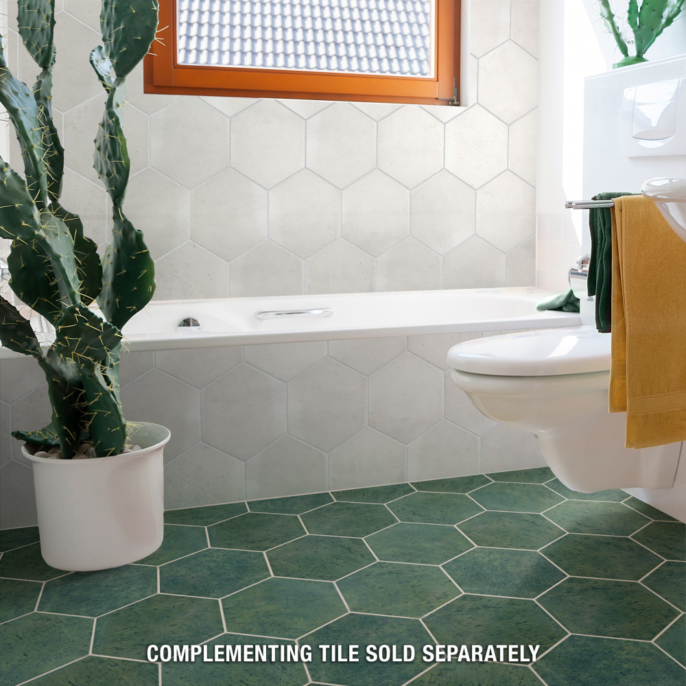 Sample – Capri Hex Oliva Porcelain Floor and Wall Tile