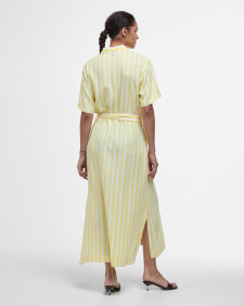 Adelaide Maxi Dress Sunray Yellow Stripe