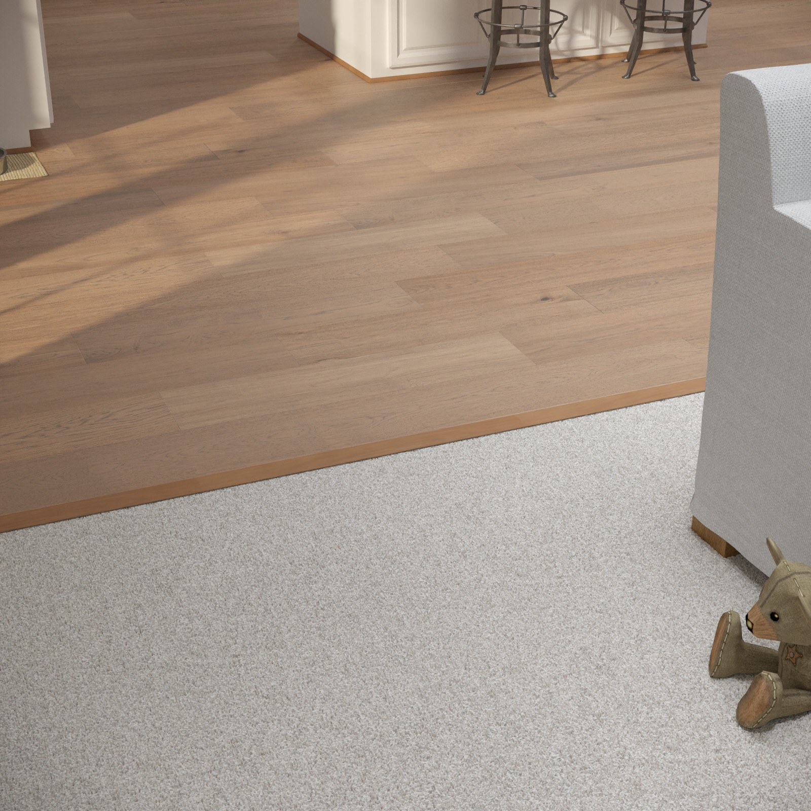 Shaded Hickory Varietals T-Molding view 4