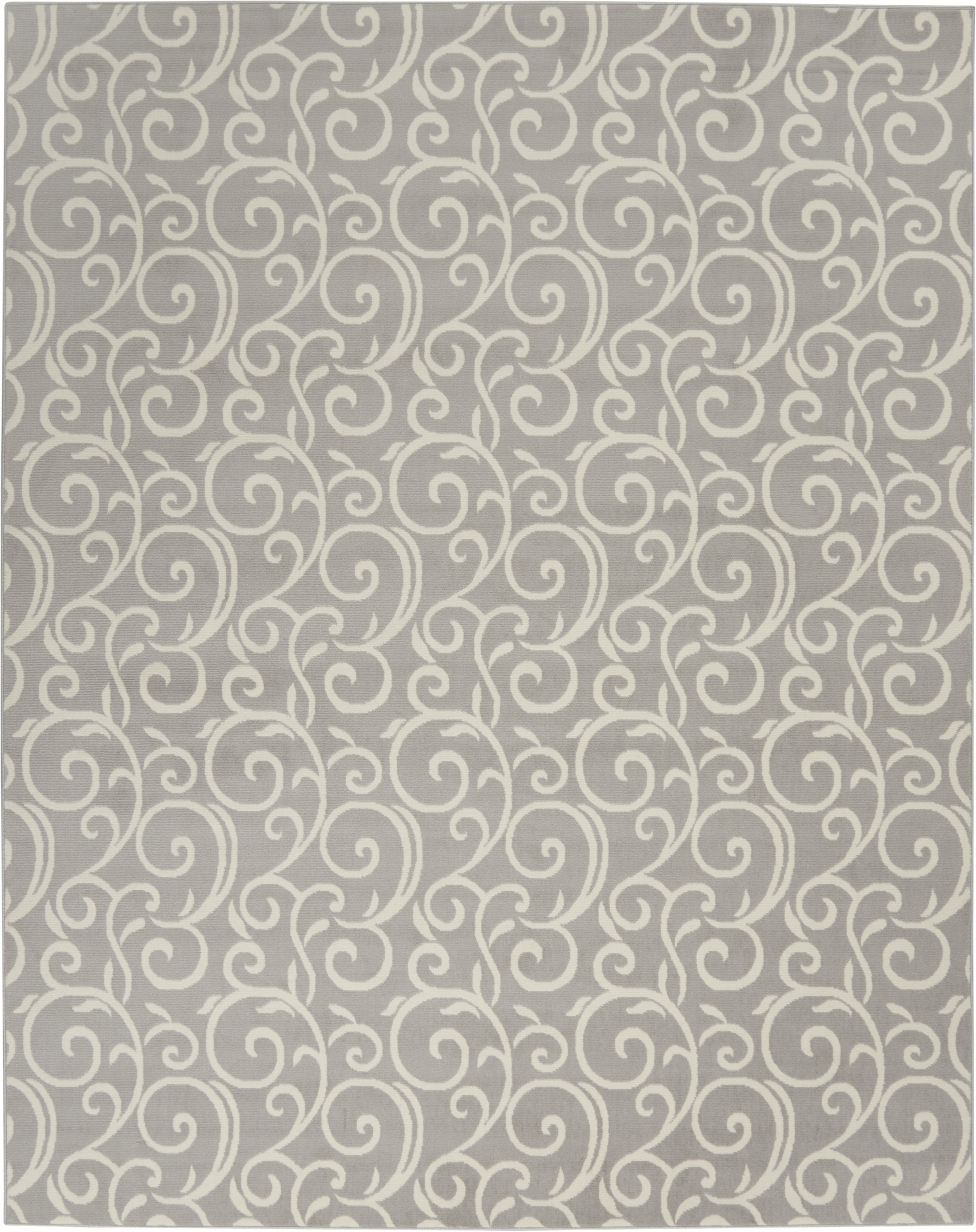 Nourison Grafix 7' x 10' Grey Contemporary Indoor Rug