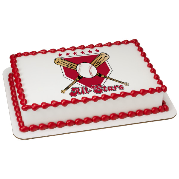 Baseball All-Stars PhotoCake® Edible Image®