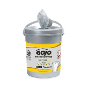 NSN7930016997556, AbilityOne, GOJO SKILCRAFT, Scrubbing Towels Wipes Soap,  72 Wipes/Container