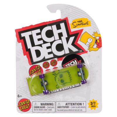 Tech Deck, Simpsons Series Finger Board, Collectible and Customizable Mini Skateboards, Kids Toys for Ages 6 and up