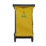 Hillyard, 25 gal, Vinyl Janitor Cart Bag, Yellow