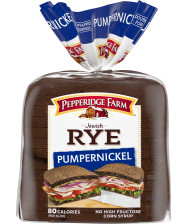 Pepperidge Farm® Pumpernickel Bread, toasted