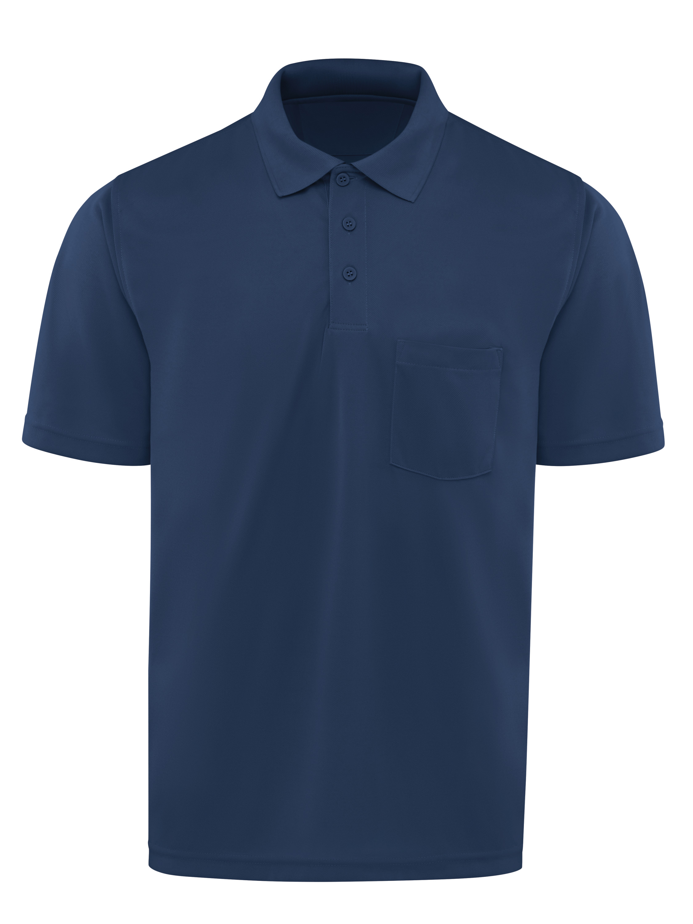 Polo de bolsillo tejido de rendimiento de manga corta Red Kap para hombre - Imagen 26 de 41