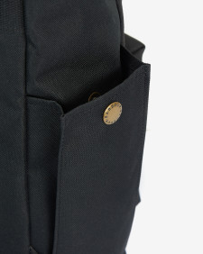 Essential Waxed Backpack Classic Black