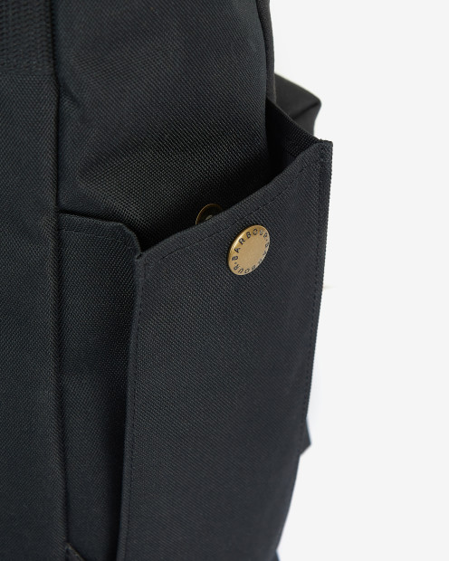 Essential Waxed Backpack Classic Black