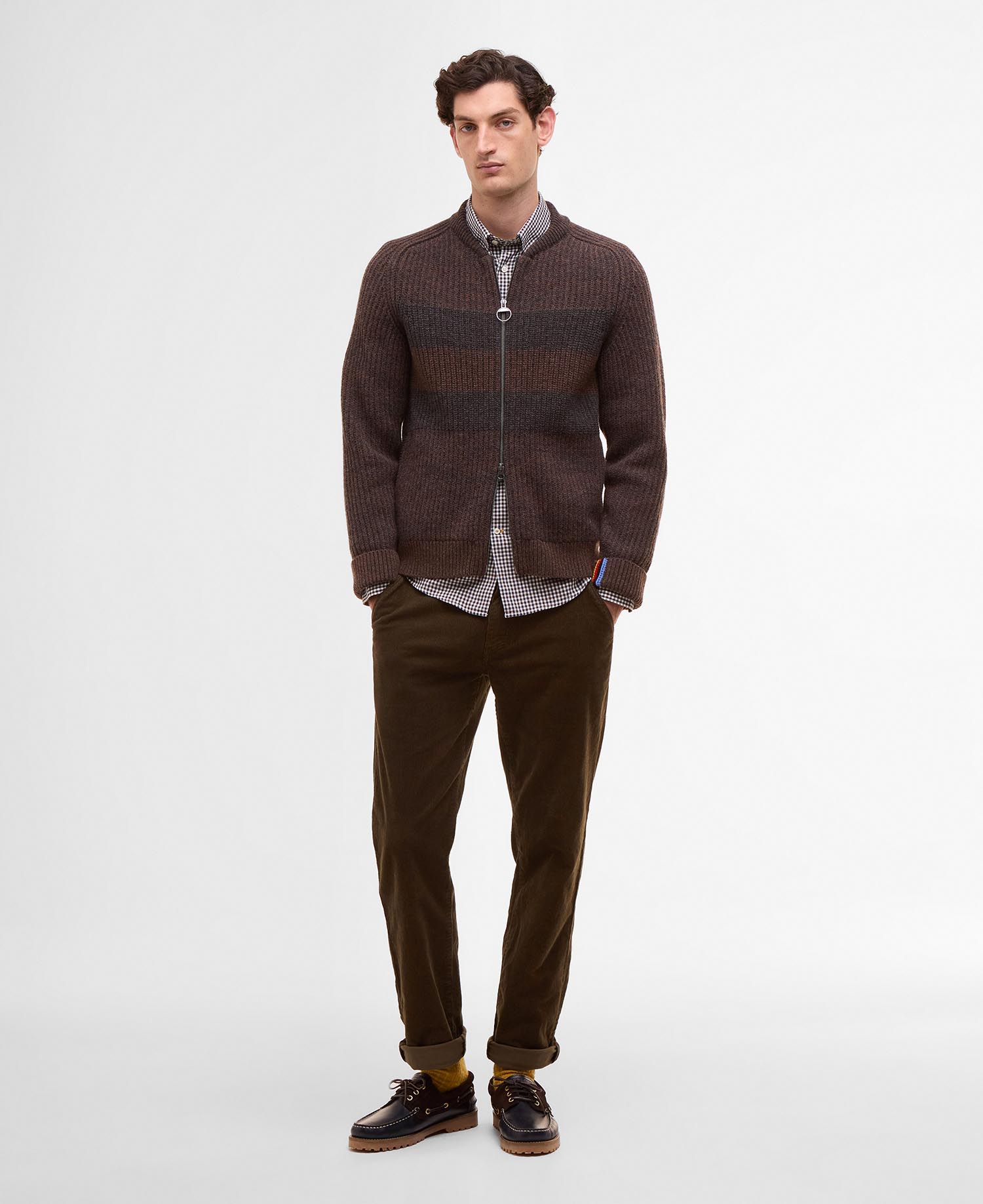 Paul Smith loves Barbour Knitted Bomber Jacket image number 3