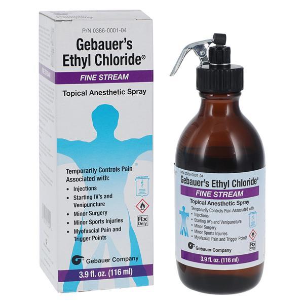 Ethyl Chloride® Topical Spray Fine Stream Bottle 3.9oz 4/Package