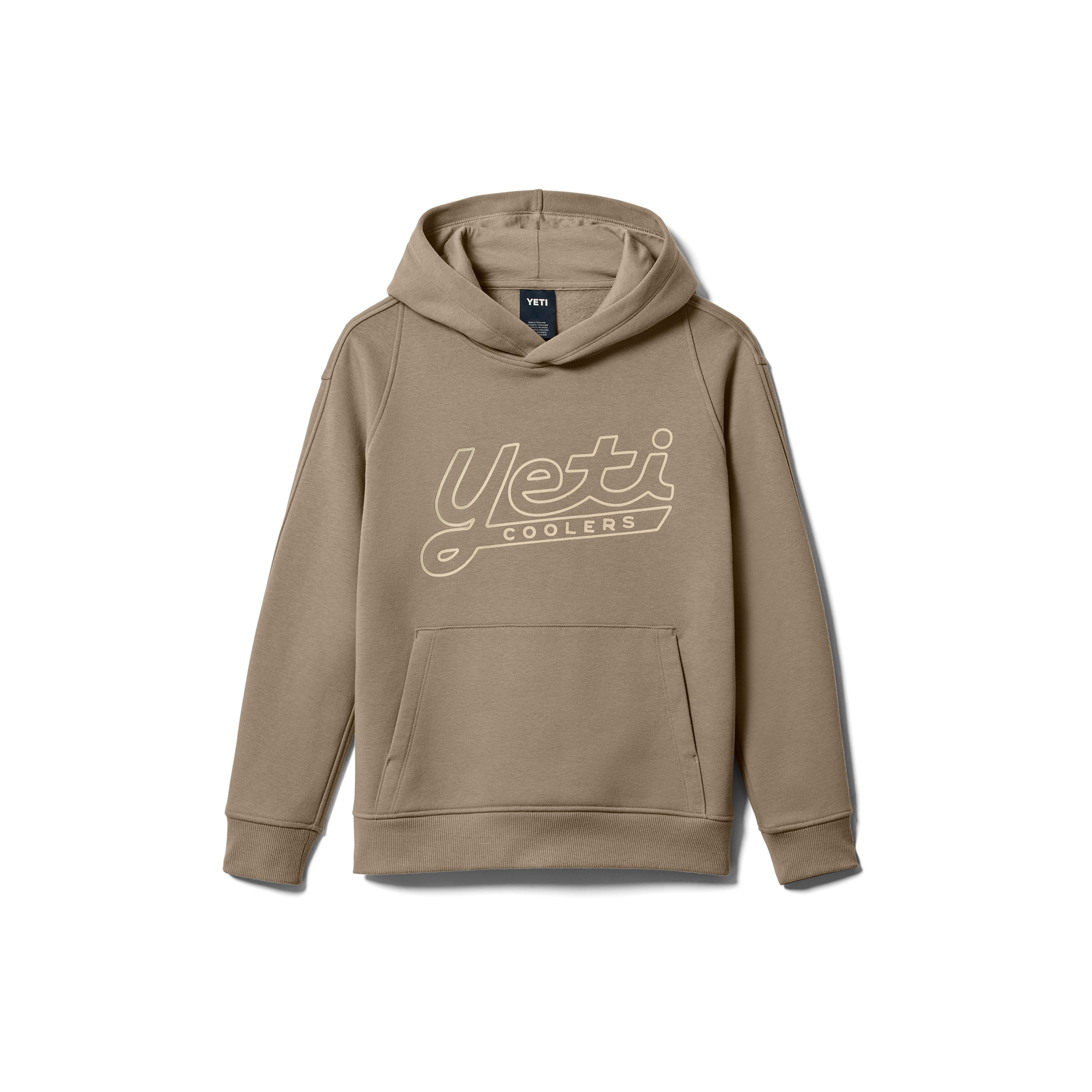 YETI YETI Logo Script Kids' Pullover Fleece Hoodie